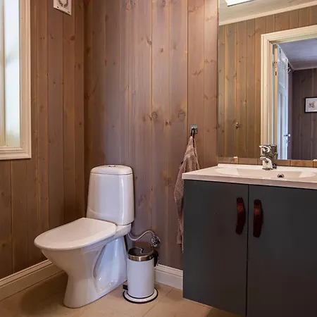 Valdreshytte Med Peis Klassisk Og Lun Stil